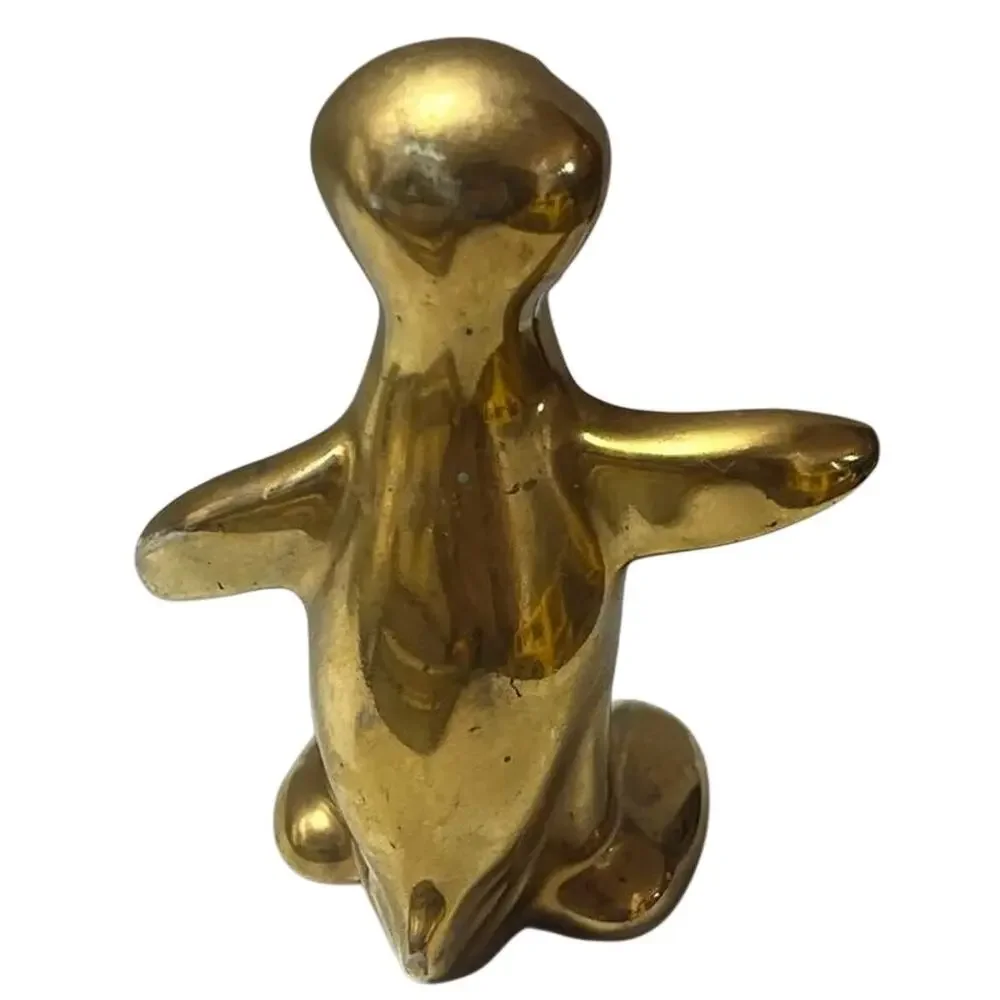 Vintage Homer Laughlin Harlequin Gold Maverick Penguin 3